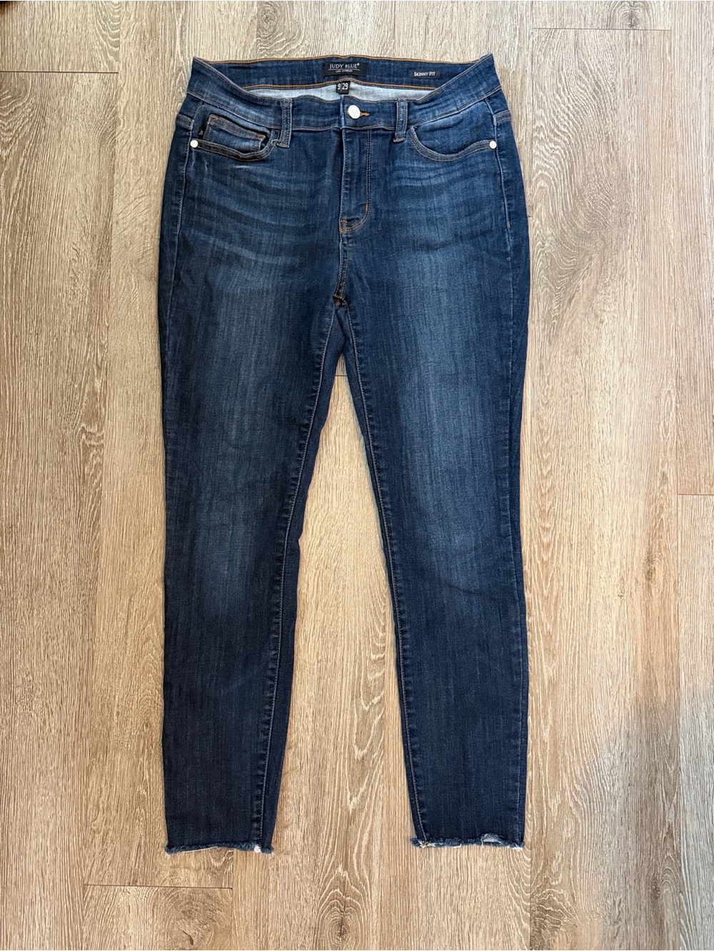 Judy Blue Dark Blue denim Skinny Jeans pants size 29 or 9 casual